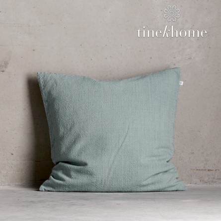 Tine K Home Dekokissenbezug Deco Plain aqua quadratisch