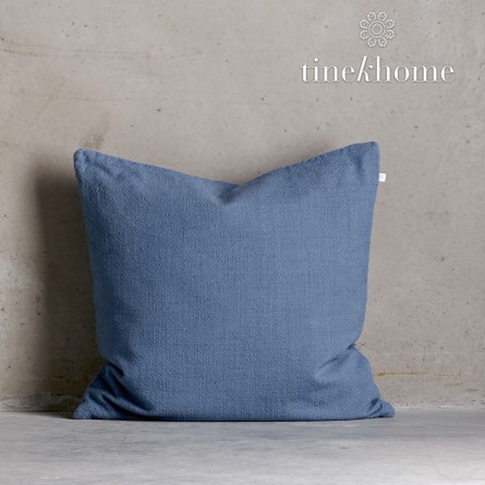 Tine K Home Dekokissenbezug Deco Plain azul quadratisch