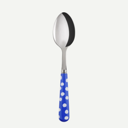 Sabre Dessertlöffel Dots dunkelblau (L: 19 cm) EINZELSTÜCK