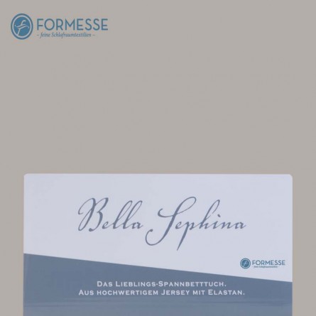 Formesse Spannbettlaken Bella Sephina grau -0701