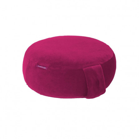 Farbenfreunde Yogakissen fuchsia