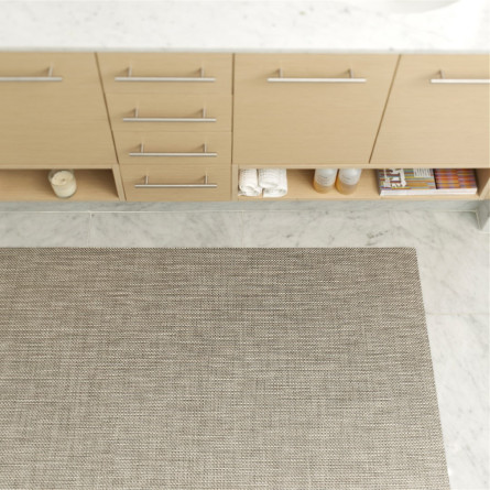 Chilewich Teppich Basketweave Oyster