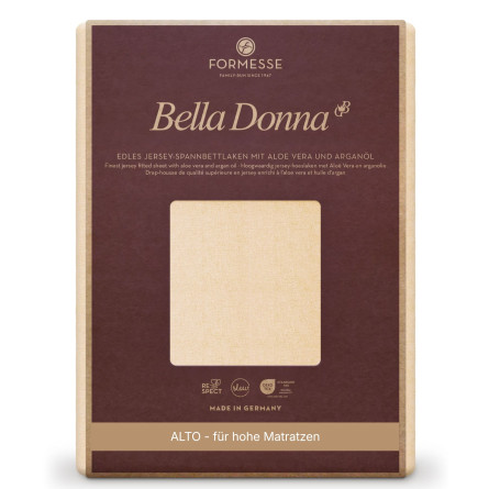 Formesse Spannbettlaken Bella Donna Jersey Alto Puder (0110)