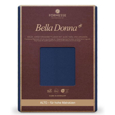 Formesse Spannbettlaken Bella Donna Jersey Alto Marine (0507)