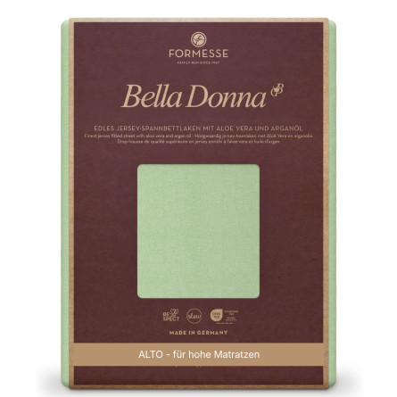Formesse Spannbettlaken Bella Donna Jersey Alto Pistazie (0532)