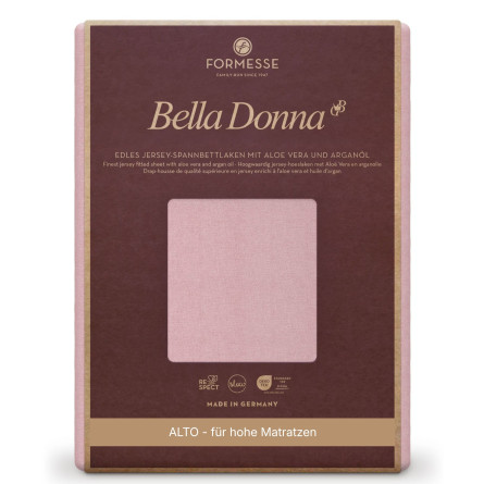 Formesse Spannbettlaken Bella Donna Jersey Alto Altrosé (0565)