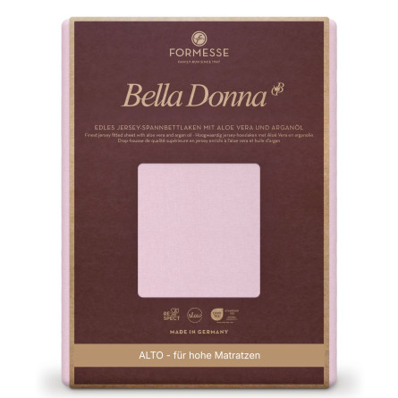 Formesse Spannbettlaken Bella Donna Jersey Alto Rose (0566)