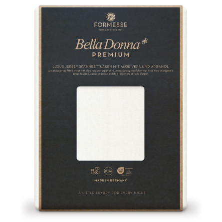 Formesse Spannbettlaken Bella Donna Premium Wollweiß (0114)