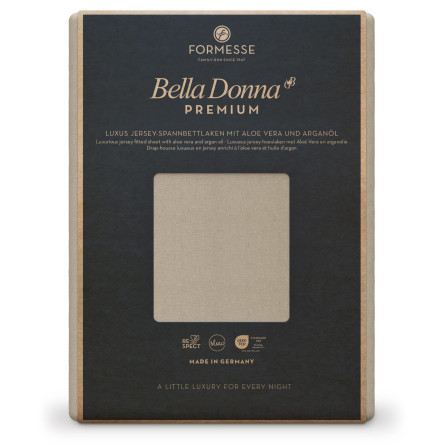Formesse Spannbettlaken Bella Donna Premium Champignon (0115)