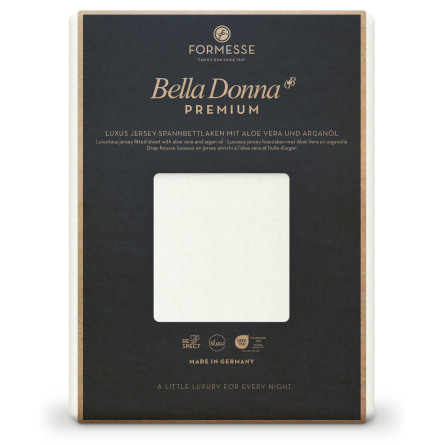 Formesse Spannbettlaken Bella Donna Premium Leinen (0119)