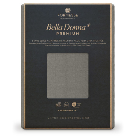 Formesse Spannbettlaken Bella Donna Premium Platin (0125)