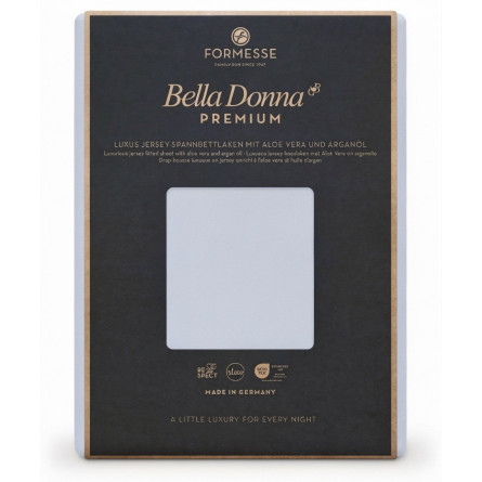 Formesse Spannbettlaken Bella Donna Premium Himmelblau (0523)