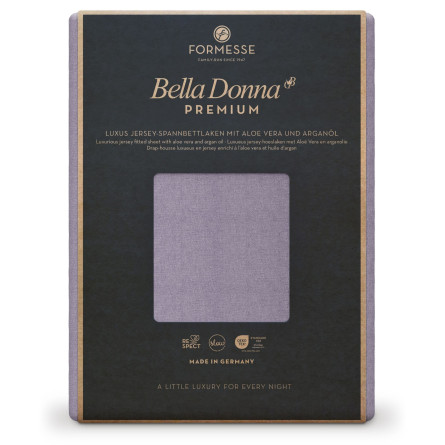 Formesse Spannbettlaken Bella Donna Premium Amethyst (0528)