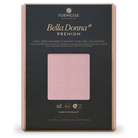 Formesse Spannbettlaken Bella Donna Premium Altrose (0565)