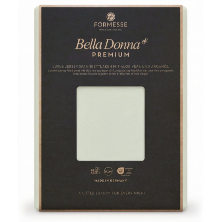 Formesse Spannbettlaken Bella Donna Premium Pastellgrün (0629)