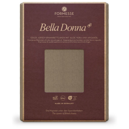 Formesse Spannbettlaken Bella Donna Jersey Muskat (0122)