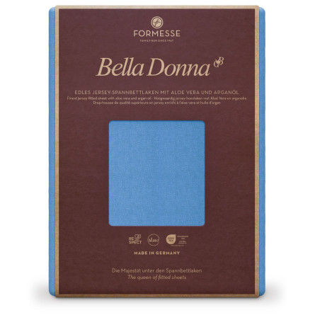 Formesse Spannbettlaken Bella Donna Jersey Azur (0180)
