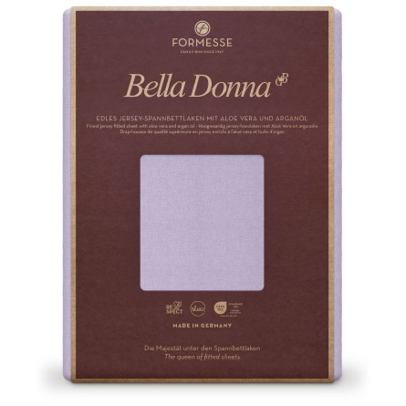 Formesse Spannbettlaken Bella Donna Jersey Flieder (0525)