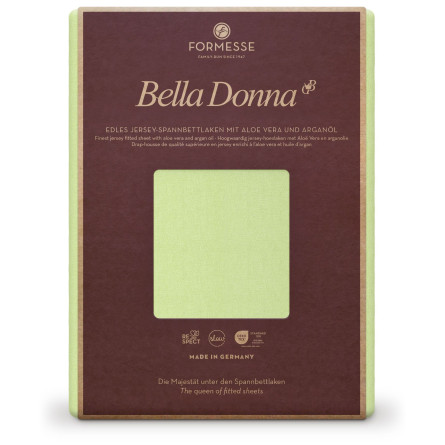 Formesse Spannbettlaken Bella Donna Jersey Limette (0531)