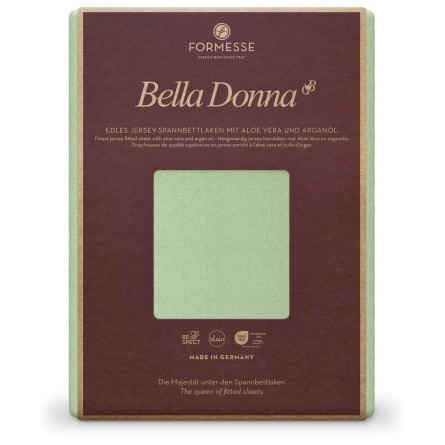 Formesse Spannbettlaken Bella Donna Jersey Pistazie (0532)
