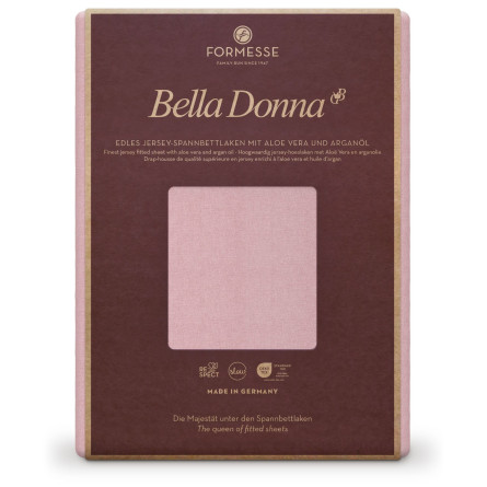 Formesse Spannbettlaken Bella Donna Jersey Altrosé (0565)