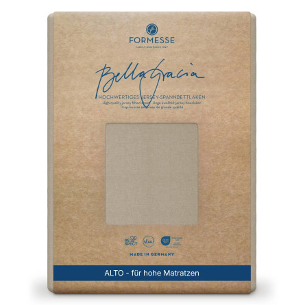 Formesse Spannbettlaken Bella Gracia Alto Champignon (0115)