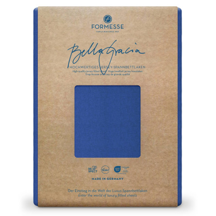 Formesse Spannbettlaken Bella Gracia Royalblau (0183)