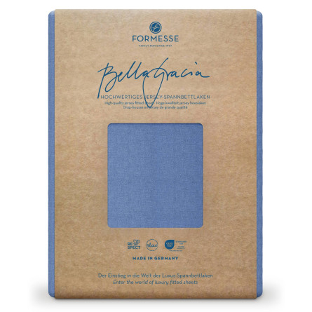 Formesse Spannbettlaken Bella Gracia Meeresblau (0208)