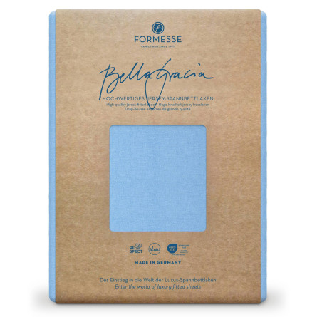 Formesse Spannbettlaken Bella Gracia Hellblau (0522)