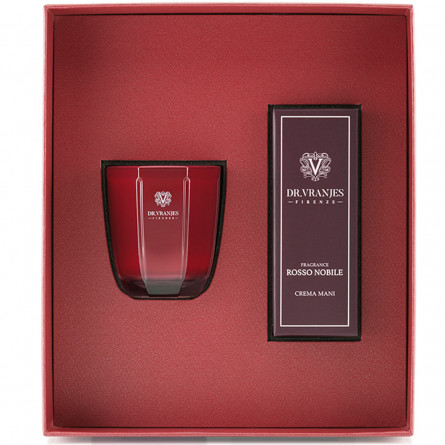 Dr. Vranjes Geschenkset Rosso Nobile Handcreme & Duftkerze