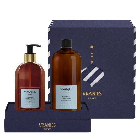 Dr. Vranjes Geschenkset Handsoap + Refill Cipresso i Rosmarino