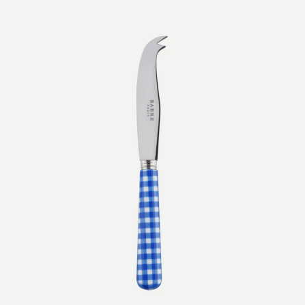 Sabre Käsemesser klein Vichy dunkelblau (L: 17 cm) EINZELSTÜCK