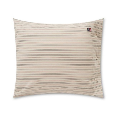 Kissenbezug Striped Cotton Beige/Multi 50 x 70 cm