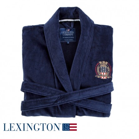 Lexington Bademantel Seaside navy