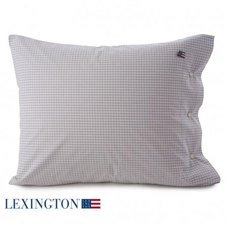 Lexington Bettwäsche Cottage Check grau