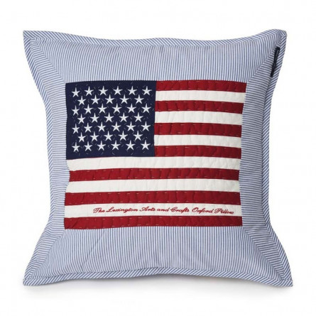 Lexington Dekokissen Arts & Crafts Star blau