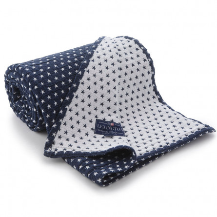 Lexington Tagesdecke Star navy