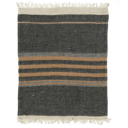 Libeco The Belgian Towel 110x180cm Black stripe