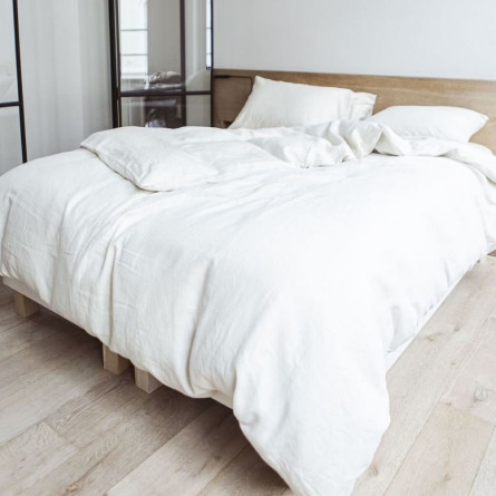 Libeco Madison Bettbezug 135x200cm Oyster