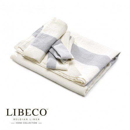 Libeco Tischdecke und Läufer Long Island