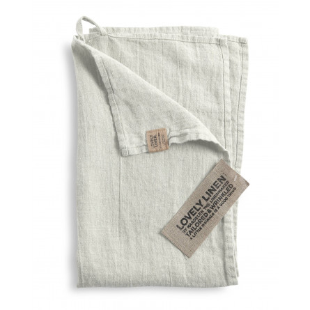 Lovely Linen Leinen Handtuch Lovely hellgrau