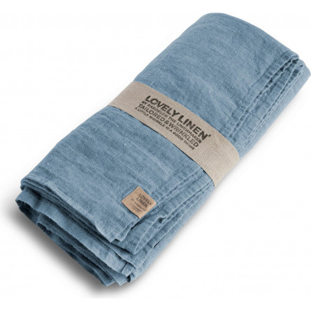 Lovely Linen Leinen Tischdecke Lovely hellblau