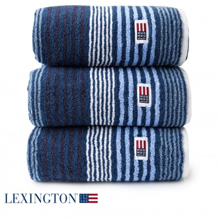 Lexington Handtuch Original Stripe dunkelblau