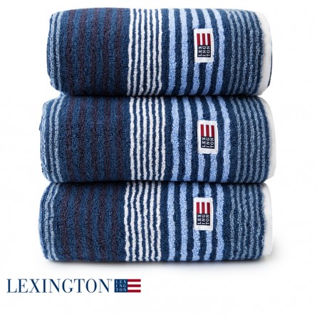 Lexington Handtuch Original Stripe dunkelblau