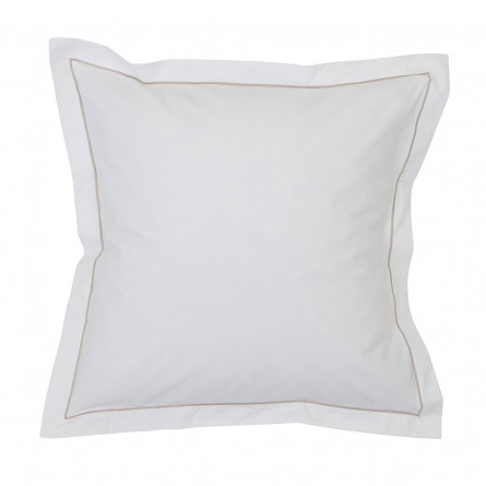 Lexington Bettwäsche Hotel Percale Weiß/Beige