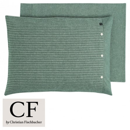 CF Doubleface Bettwäsche Sweetheart forest green