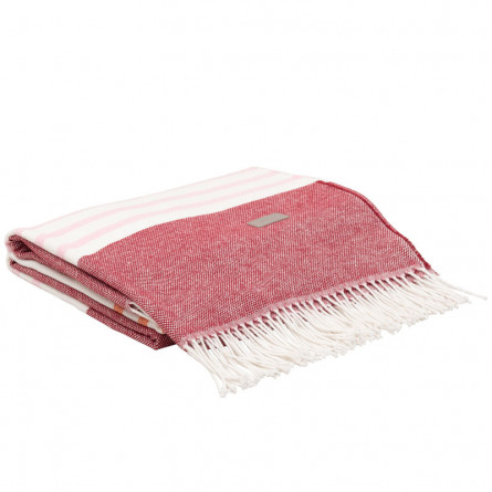 Gant Plaid / Decke Tape Stripe rot