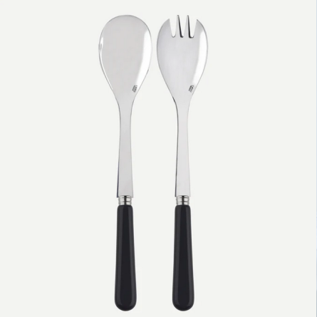 Sabre Salatbesteck Basic schwarz (2er Set, L: 27 cm) 