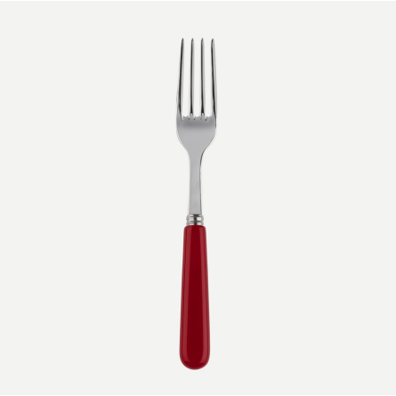 Sabre Salatgabel 4-er Set  Basic bordeaux (L: 19 cm)