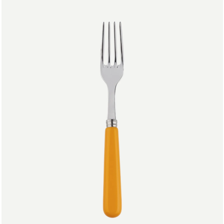 Sabre Tafelgabel 4-er Set Basic gelb (L: 22 cm)